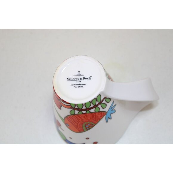 Villeroy & Boch Acapulco Mug rare Colorful Bird Coffee Tea 92001 - Picture 6 of 7